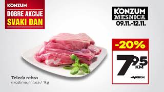 Konzum BiH vikend akcija od 09.-12.11.2017.