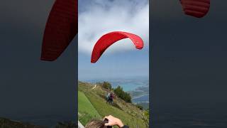 Paragliding over Neuschwanstein Castle | Tegelberg | Füßen | Bavaria | Germany | Europe