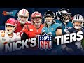 Bills challenge Chiefs in Nick's Tiers, Eagles & Dolphins ‘a piece away’ | NFL | FIRST THINGS FIRST