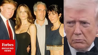 WATCH: Trump Publicly Reacts To Latest Dump Of Epstein Files