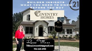 Builder Insights: Coventry Homes In Colton, Todd Mission, TX