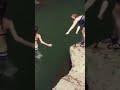 Cliff jumping ahsan #youtubeshorts #ahsan