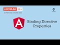 Binding Directive Properties | Directives | Angular 12+