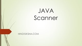 JAVA: Using Scanner Class to read user input in Hindi