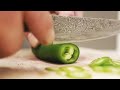 Sharp Japanese Knife Cutting Vegetables: ASMR (No Talking)