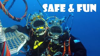 Saturation Diving - Safe & Fun - 108 meters depth