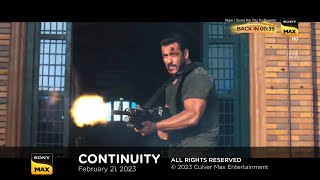 Sony MAX (India) continuity | February 21, 2023