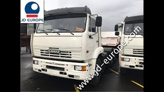 NEW KAMAZ 6460 711 6X4 TRACTOR   JD EUROPE Worldwide Export -  VIDEO