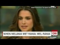 first lady melania meets queen rania