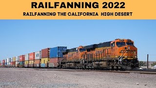 Needles Sub Railfanning 2022 BNSF 6747 Eastbound