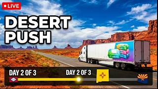 Trucking In The Wide Open Southwest — Riding I-40 Through the Desert to Arizona Today