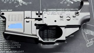 Airborne Infantry Veteran adding right side bolt release to my SOLGW Ambidextrous lower receiver.