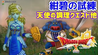 ドラゴンクエスト１０ バージョン６ #４６８　紺碧の試練突入　天使の調理のサブクエなど攻略　天星の英雄たち 「ネタバレあり」