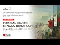 MISA MINGGU BIASA XXVI | Minggu, 29 September 2024 - 06.00 WIB | Gereja Katedral St. Petrus Bandung