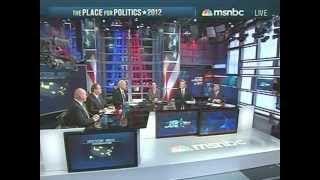 MSNBC Completely Leaves Out Ron Paul In Super Tuesday TV Intro