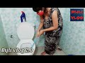 Bijli vlog _ Tumpa vlog _ Desi girl Bathroom Cleaning By Hand _ Hot Desi girl work at home #Vlog_7