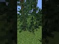 How to make a Tiny Custom Spruce Tree In Minecraft #shorts