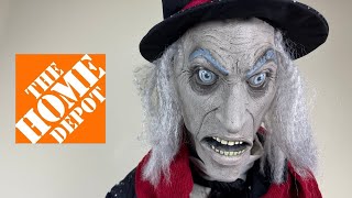 Scrooge Animatronic 2024 Home Depot Unboxing \u0026 Demo