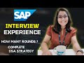 SAP Interview Experience || How Many Rounds ? @SAP #interview