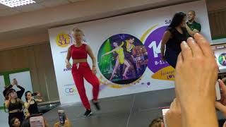 Griselle Ponce Ladies styling class - El Sol Salsa Festival 2018