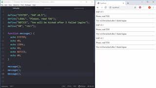 PHP Tutorial - 27 - Constants in PHP
