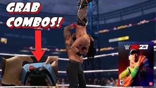 WWE 2K23 - HOW TO DO GRAB COMBOS! (GRAB COMBOS EXPLAINED)