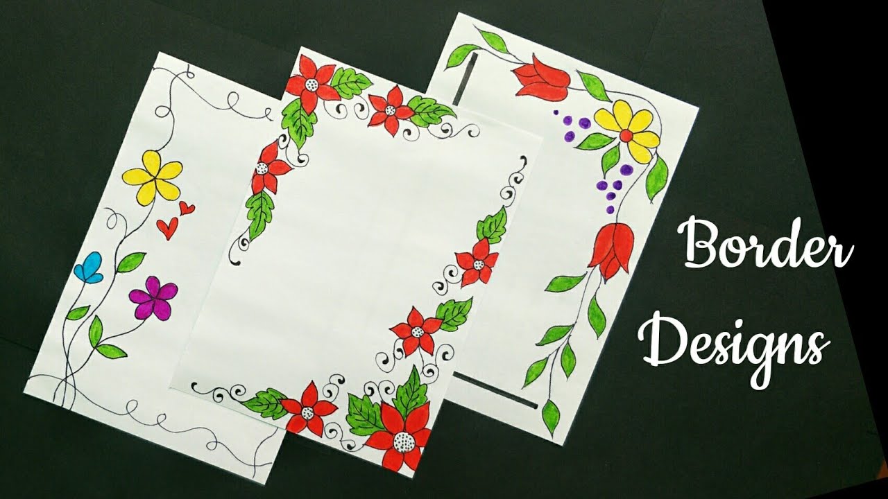Borderdesigns Projectborder 3 Border Designs For Project File