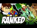 Every Ben 10 Alien RANKED from Best to Worst!