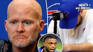 Sean McDermott & Josh Allen speak for the first time on the Damar Hamlin situation | NY Post Sports