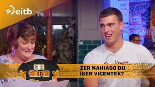 Zer nahiago du Iker Vicentek, bihar bertan burusoil geratu ala irabazitako txapela itzuli?