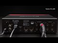 focusrite clarett usb connection and configuration