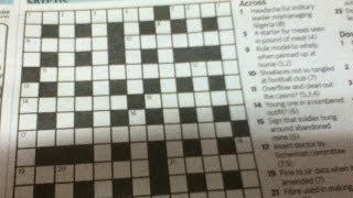 How to Solve Cryptic Crosswords - Tip 5: Reversal Clues - Includes Examples - Tutorial