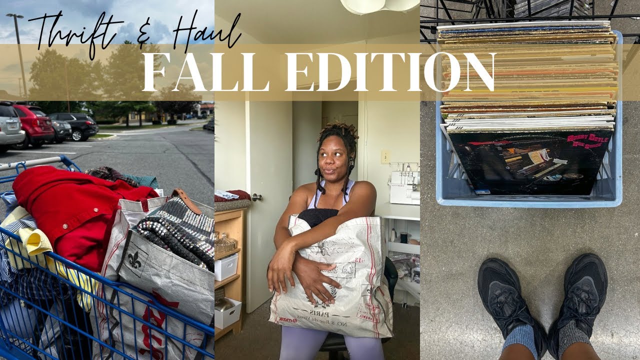 Fall Thrift Haul Edition Youtube