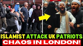 British Patriots Attacked By Isl@mc Extremists In London