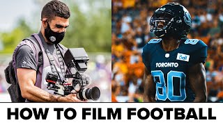 How to Film a Cinematic Football Game (for Beginners)