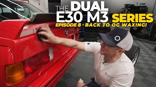 The Best Wax and Sealant Combo! (The Old School Method) | The Dual E30 M3 Detail