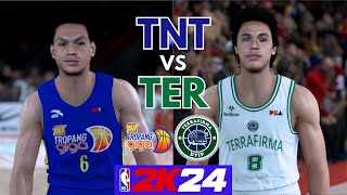 PBA Season 49th Commissioner's Cup | TNT vs Terrafirma | NBA 2K24 (PC)