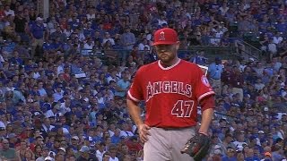 LAA@CHC: Nolasco tosses six innings of two-run ball