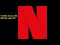 Netflix intro animation || HTML and CSS only