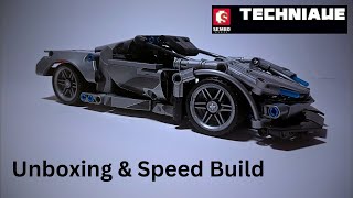 Unboxing \u0026 Speed Build Sportcar Sembo Block Technic 701055 (Lego Alternative)