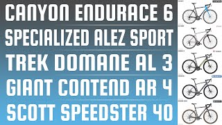 SPEEDSTER VS CONTEND VS DOMANE VS ALLEZ VS ENDURACE - REVISITED FOR 2021 | BIKOTIC