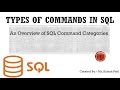 Master SQL Commands: DDL, DML, DCL, and TCL Explained with Examples