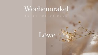 WOCHENORAKEL LÖWE ♌️ 20.01.-26.01.2025| Selbstvertrauen. Innere Stärke bringt dich ans Ziel.