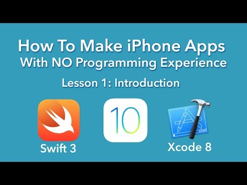 How To Make an App - Ep 1 - Introduction (Xcode 8, Swift 3, iOS 10) How To Make an App - Ep 1 - Introduction (Xcode 8, Swift 3, iOS 10)