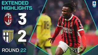 MAXI SINTESI MILAN-PARMA 3-2 | EXTENDED HIGHLIGHTS | SERIE A ENILIVE 2024/25