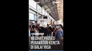 KAI DAOP 6 YOGYAKARTA LAKUKAN PERAWATAN KERETA JELANG MASA ANGKUT LEBARAN