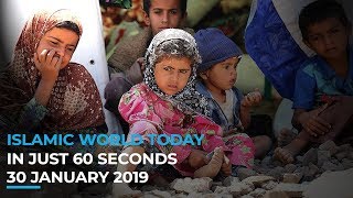NEWS HEADLINES | 30 JANUARY 2019 | ISLAMIC WORLD TODAY IN 60 SECONDS