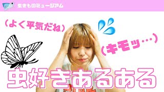 【あるある】虫が苦手な人も大変だけど虫好きも日常生活が大変ですw【実話再現】