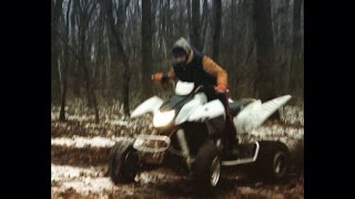 Quad Access 300 / Triton Baja 300 - Winter drifting