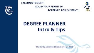 Cerritos College Degree Planner - Intro & Tips